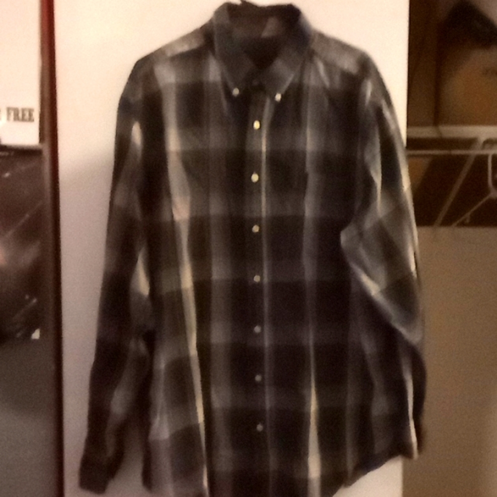 Plaid xl dress shirt